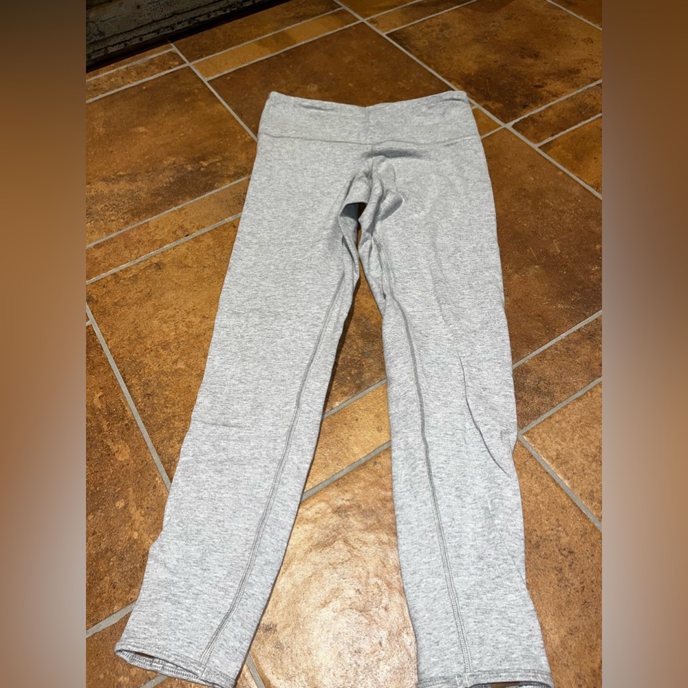 Lululemon wonder under cotton leggings